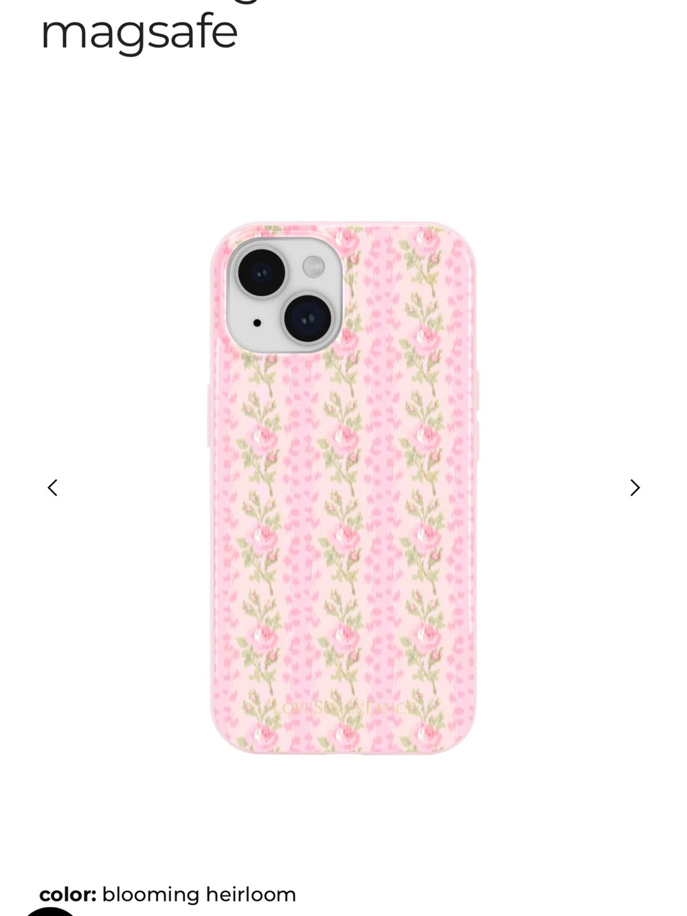Love Shack Fancy X Casemate Phone Case for iPhone 14!